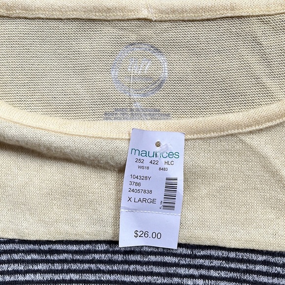 Maurice’s Color Block Top - Picture 3 of 6